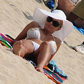 Candid nubiles in swimsuit or topless voyeur pics at La Joya Nude.
