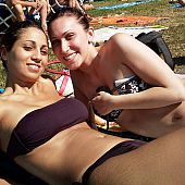 A gir on the Clifton.