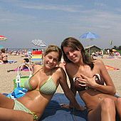 A bare lady on the Koh Phangan.