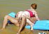 Beach cuties and men, they a fully nude. 5 pics
